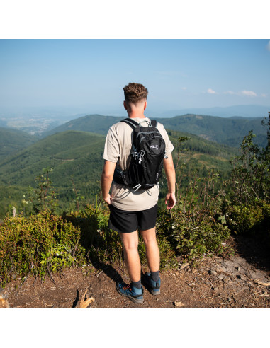 TREKKINGRUCKSACK SCHWARZ CAVER 18L NILS CAMP