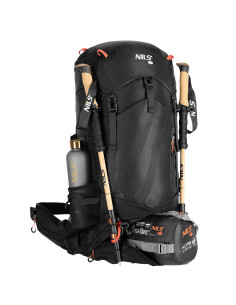 TREKKINGRUCKSACK SCHWARZ NORDKAPP 65L NILS CAMP