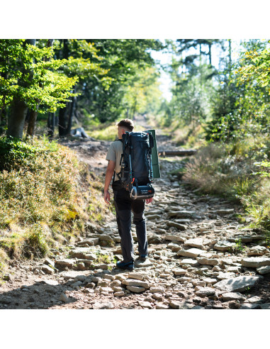 TREKKINGRUCKSACK SCHWARZ NORDKAPP 65L NILS CAMP