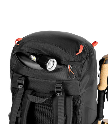 TREKKINGRUCKSACK SCHWARZ NORDKAPP 65L NILS CAMP