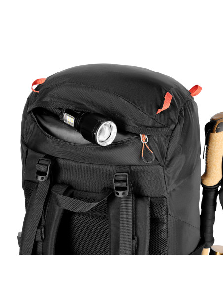 TREKKINGRUCKSACK SCHWARZ NORDKAPP 65L NILS CAMP