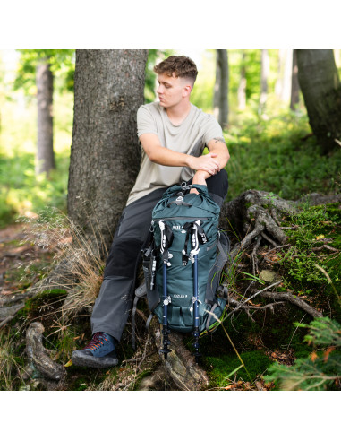 TREKKINGRUCKSACK GRÜN KJOLEN 40L NILS CAMP