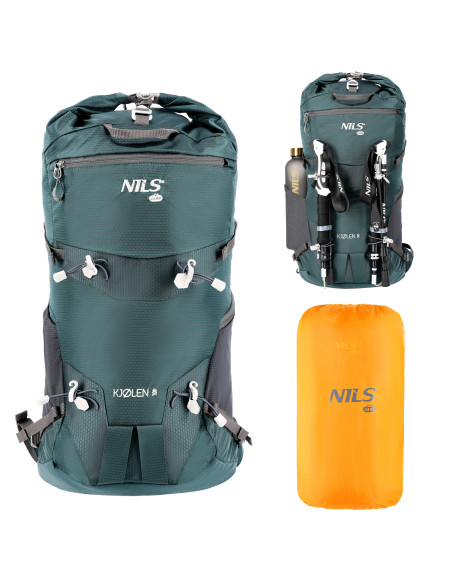 TREKKINGRUCKSACK GRÜN KJOLEN 40L NILS CAMP