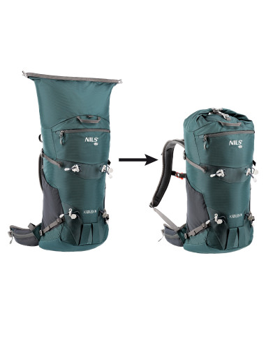 TREKKINGRUCKSACK GRÜN KJOLEN 40L NILS CAMP