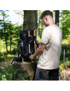 TREKKINGRUCKSACK SCHWARZ KJOLEN 40L NILS CAMP