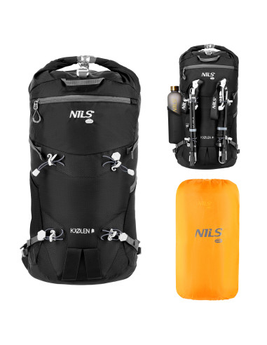 TREKKINGRUCKSACK SCHWARZ KJOLEN 40L NILS CAMP