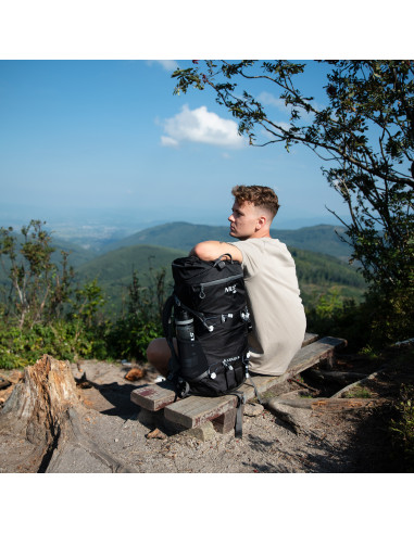 TREKKINGRUCKSACK SCHWARZ KJOLEN 40L NILS CAMP
