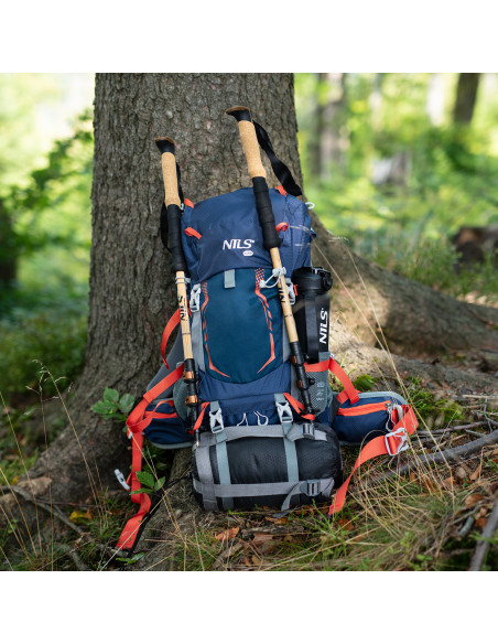 TREKKINGRUCKSACK MARINEBLAU NORTHLAKE 30L+10 NILS CAMP