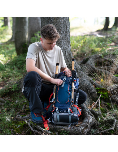 TREKKINGRUCKSACK MARINEBLAU NORTHLAKE 30L+10 NILS CAMP