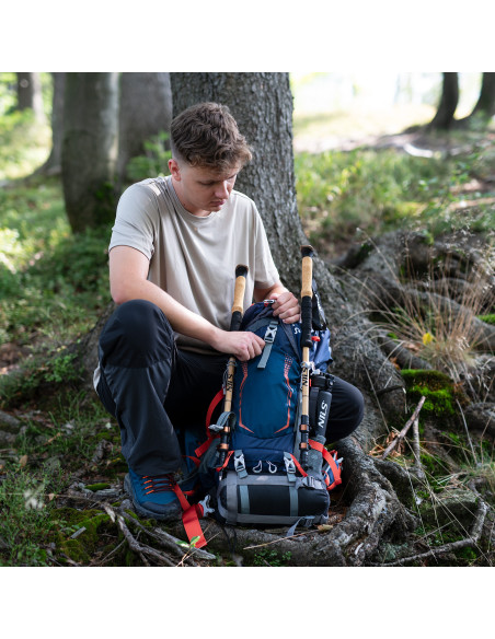 TREKKINGRUCKSACK MARINEBLAU NORTHLAKE 30L+10 NILS CAMP