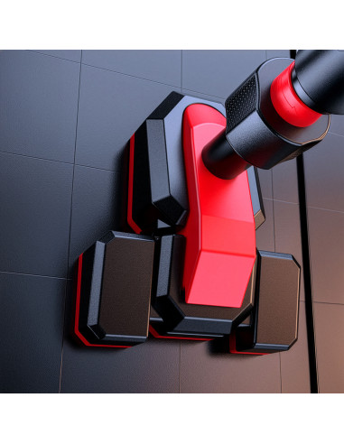 SPANNBARE TÜRRAHMEN-KLIMMZUGSTANGE MIT DREIFACH-STABILISIERUNG HMS