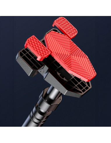 SPANNBARE TÜRRAHMEN-KLIMMZUGSTANGE MIT DREIFACH-STABILISIERUNG HMS