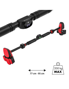 SPANNBARE TÜRRAHMEN-KLIMMZUGSTANGE MIT VIERFACH-STABILISIERUNG HMS