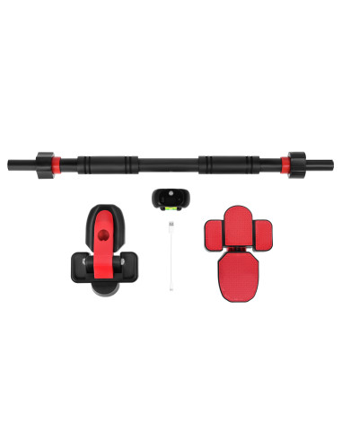 SPANNBARE TÜRRAHMEN-KLIMMZUGSTANGE MIT VIERFACH-STABILISIERUNG HMS