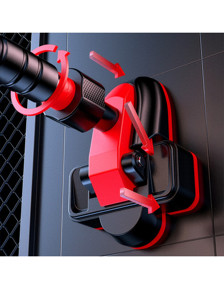 SPANNBARE TÜRRAHMEN-KLIMMZUGSTANGE MIT VIERFACH-STABILISIERUNG HMS