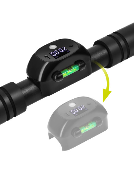 SPANNBARE TÜRRAHMEN-KLIMMZUGSTANGE MIT VIERFACH-STABILISIERUNG HMS