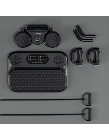 MULTIFUNKTIONALES LIEGESTÜTZ - PLANK-BOARD MIT WIDERSTANDSBÄNDERN HMS