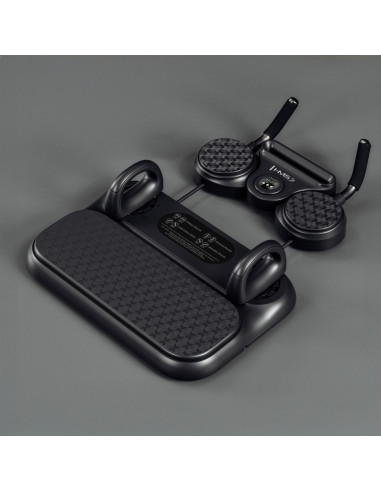 MULTIFUNKTIONALES LIEGESTÜTZ - PLANK-BOARD MIT WIDERSTANDSBÄNDERN HMS