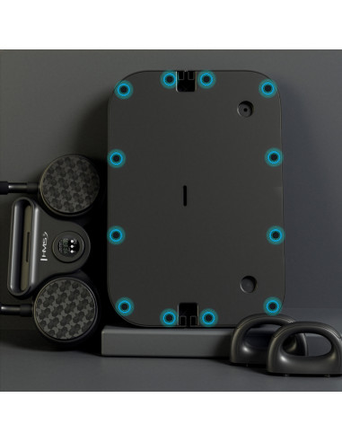 MULTIFUNKTIONALES LIEGESTÜTZ - PLANK-BOARD MIT WIDERSTANDSBÄNDERN HMS