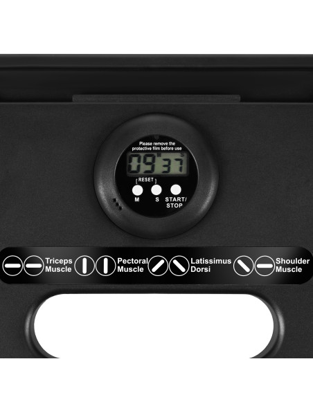 MULTIFUNKTIONALES PUSH-UP-BOARD MIT WIDERSTANDSBÄNDERN 3-IN-1 HMS