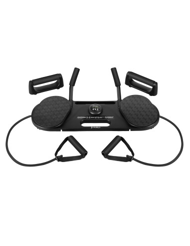 MULTIFUNKTIONALES PUSH-UP-BOARD MIT WIDERSTANDSBÄNDERN 3-IN-1 HMS