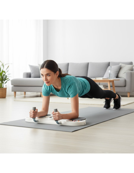 MULTIFUNKTIONALES PUSH-UP-BOARD MIT WIEDERHOLUNGSZÄHLER HMS