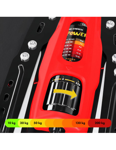 PRO HYDRAULISCHER ARMTRAINER MIT ZÄHLER HMS