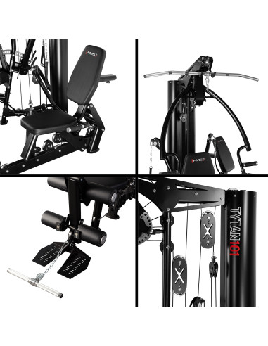 101 KRAFTSTATION MIT BEINPRESSE COMMERCIAL HMS