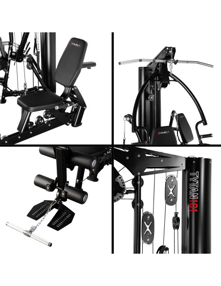 101 KRAFTSTATION MIT BEINPRESSE COMMERCIAL HMS