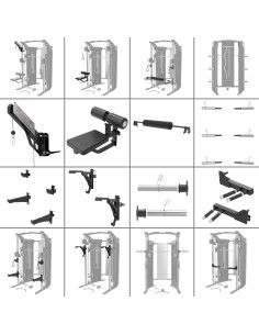 10 KRAFTSTATION MIT SMITH-MASCHINE SEMI COMMERCIAL HMS