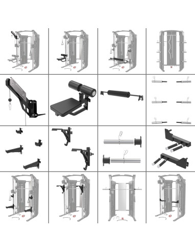 10 KRAFTSTATION MIT SMITH-MASCHINE SEMI COMMERCIAL HMS