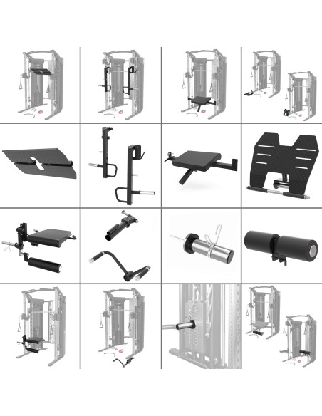 10 KRAFTSTATION MIT SMITH-MASCHINE SEMI COMMERCIAL HMS