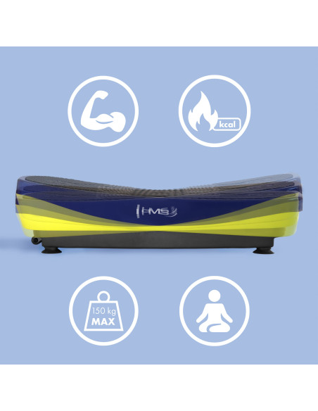 VIBRATIONSPLATTFORM MIT 3D-MATTE, 2 MOTOREN HMS