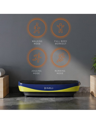 VIBRATIONSPLATTFORM MIT 3D-MATTE, 2 MOTOREN HMS