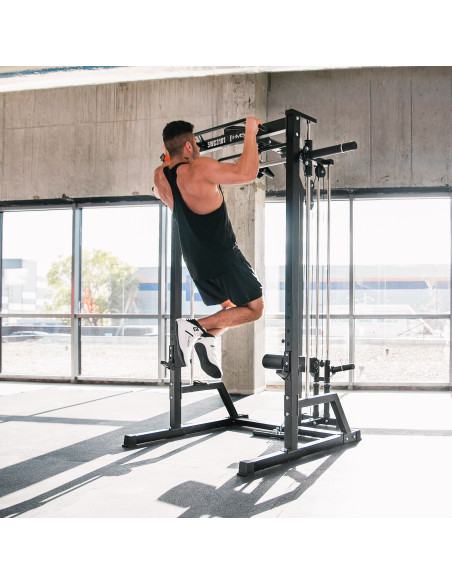 SMITH-MASCHINE MIT PLATE-LOADED KABELZUGSYSTEM SEMI COMMERCIAL HMS