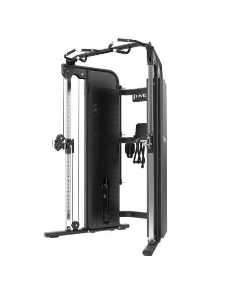 PRO KABELZUGSTATION MIT DOPPEL-GEWICHTSBLOCK COMMERCIAL HMS