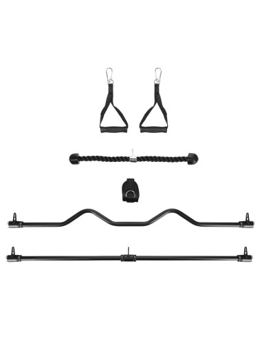 PRO KABELZUGSTATION MIT DOPPEL-GEWICHTSBLOCK COMMERCIAL HMS