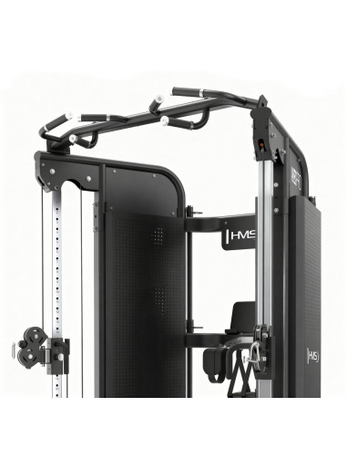 PRO KABELZUGSTATION MIT DOPPEL-GEWICHTSBLOCK COMMERCIAL HMS