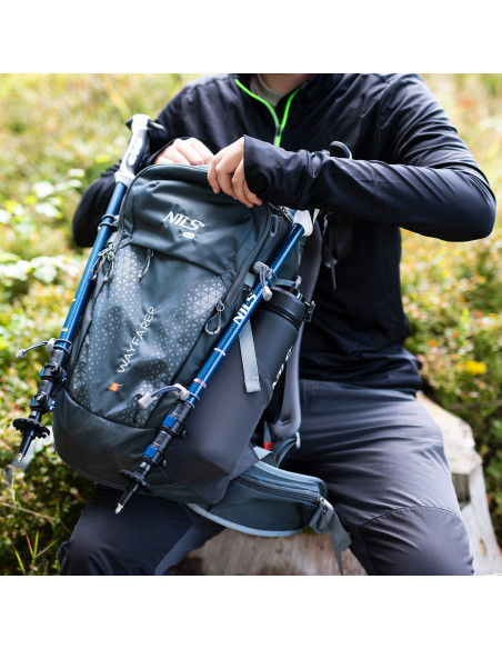 TREKKINGRUCKSACK GRAU WAYFARER 35L NILS CAMP