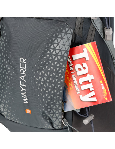 TREKKINGRUCKSACK GRAU WAYFARER 35L NILS CAMP