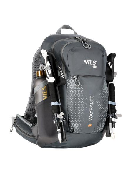 TREKKINGRUCKSACK GRAU WAYFARER 35L NILS CAMP