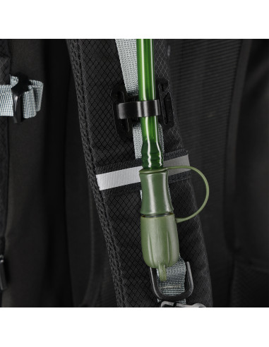 TREKKINGRUCKSACK SCHWARZ NORTHLAKE 30L+10 NILS CAMP