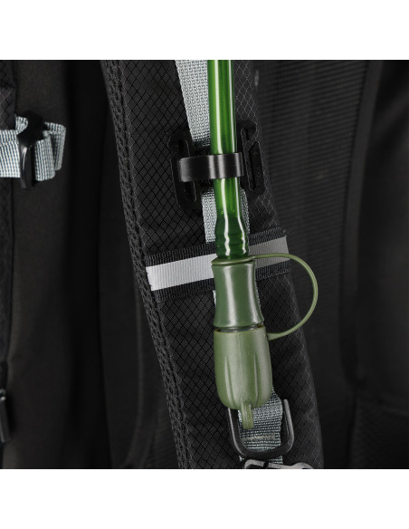 TREKKINGRUCKSACK SCHWARZ NORTHLAKE 30L+10 NILS CAMP