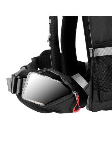 TREKKINGRUCKSACK SCHWARZ NORTHLAKE 30L+10 NILS CAMP