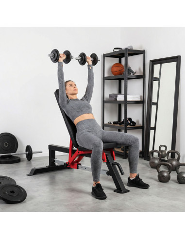 VERSTELLBARE HANTELBANK SEMI COMMERCIAL HMS