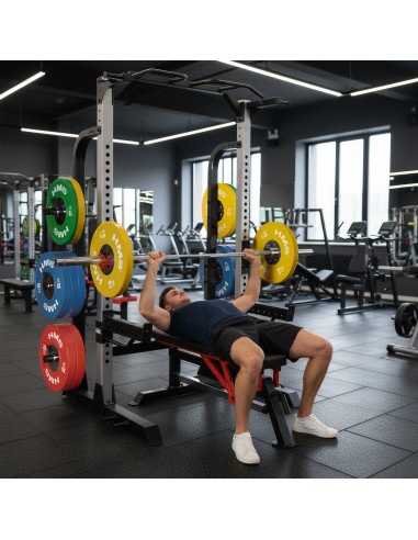 MULTIFUNKTIONALER TRAININGSKÄFIG SEMI COMMERCIAL HMS