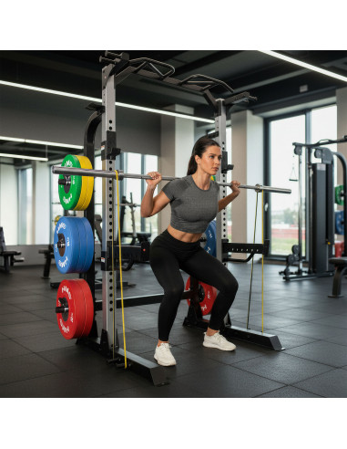 MULTIFUNKTIONALER TRAININGSKÄFIG SEMI COMMERCIAL HMS