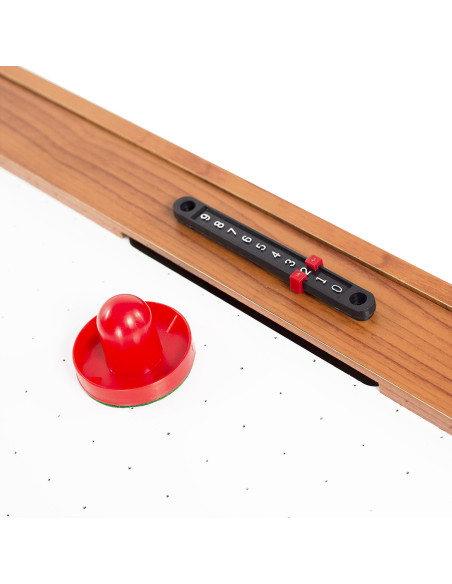 SET SPIELTISCH 3-IN-1 BILLARD, TISCHFUßBALL, AIR-HOCKEY NILS FUN