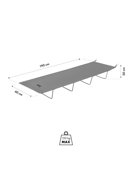 ULTRA LIGHT FELDSCHEIDE GRAU NILS CAMP