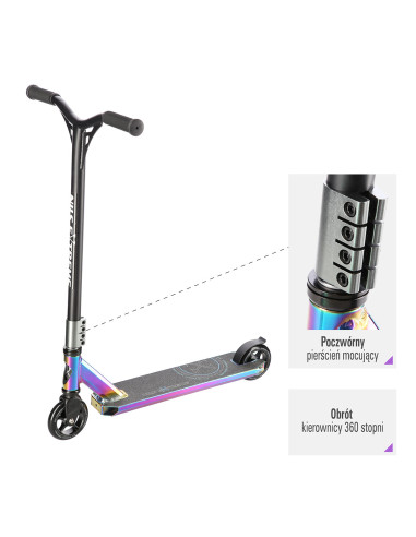 NEON STUNT-ROLLER NILS EXTREME